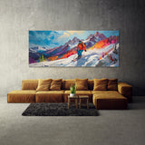 Skier Colorful Carve 51