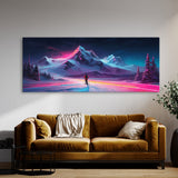 Skier Electric Alpine Glide 101
