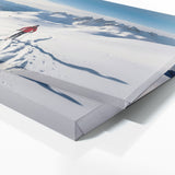 Skier Solitary Snow Odyssey 81