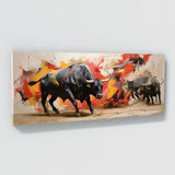 Spanish Abstract Bullfight 100