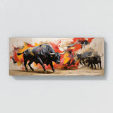Spanish Abstract Bullfight 100