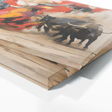 Spanish Abstract Bullfight 100