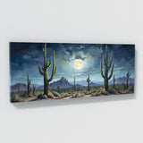 Southwestern Moonlit Saguaros 27