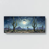 Southwestern Moonlit Saguaros 27