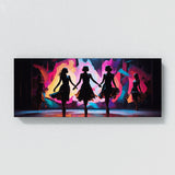Silhouette Neon Dance 89