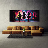 Silhouette Neon Dance 89