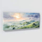 Relaxing Misty Morning Hills 31