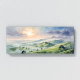 Relaxing Misty Morning Hills 31