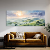 Relaxing Misty Morning Hills 31