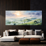 Relaxing Misty Morning Hills 31