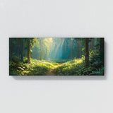 Relaxing Sunlit Forest Path 3
