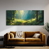 Relaxing Sunlit Forest Path 3