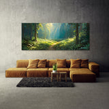 Relaxing Sunlit Forest Path 3