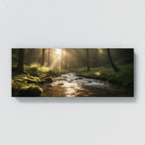 Relaxing Sunlit Forest Stream 67