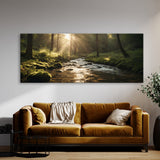 Relaxing Sunlit Forest Stream 67