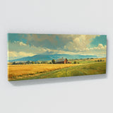 Barn Rustic Tranquility Panorama 22
