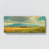 Barn Rustic Tranquility Panorama 22
