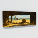 Barn Sunlit Interior 17
