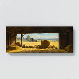 Barn Sunlit Interior 17