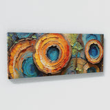 Tree Ring Colorful Rings 58