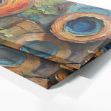 Tree Ring Colorful Rings 58