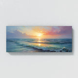 Scene Dawns Gentle Waves 59