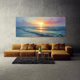 Scene Dawns Gentle Waves 59