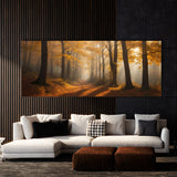 Scene Golden Forest Path 77