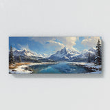 Scene Serene Alpine Reflection 6