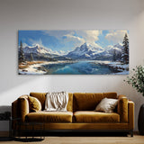 Scene Serene Alpine Reflection 6