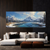 Scene Serene Alpine Reflection 6