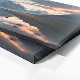 Scene Twilight Mountain Serenity 69