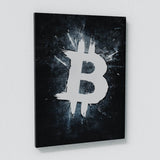 Bitcoin Breaking Wall Art