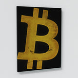 Bitcoin & Ethereum Simple Wall Art