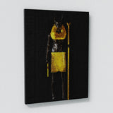 Anubis Statue Sense Canvas