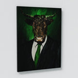Bull & Bear Suit Wall Art