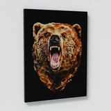 Bull & Bear Heads Wall Art