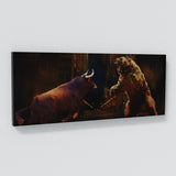 Bull vs Bear Wall Art
