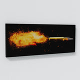 Bullet Fire Wall Art