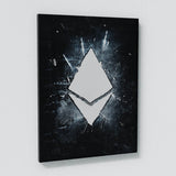 Ethereum Breaking Wall Art