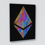 Ethereum Abstract Wall Art