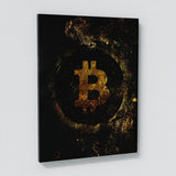Bitcoin Gold Sense Canvas