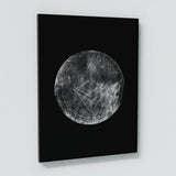 Bitcoin & Ethereum Silver Wall Art