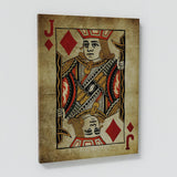 Jack Card Diamond Wall Art