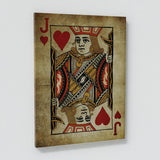 Jack Card Heart Wall Art