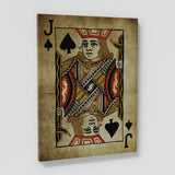 4 Set Playing Cards Wall Art