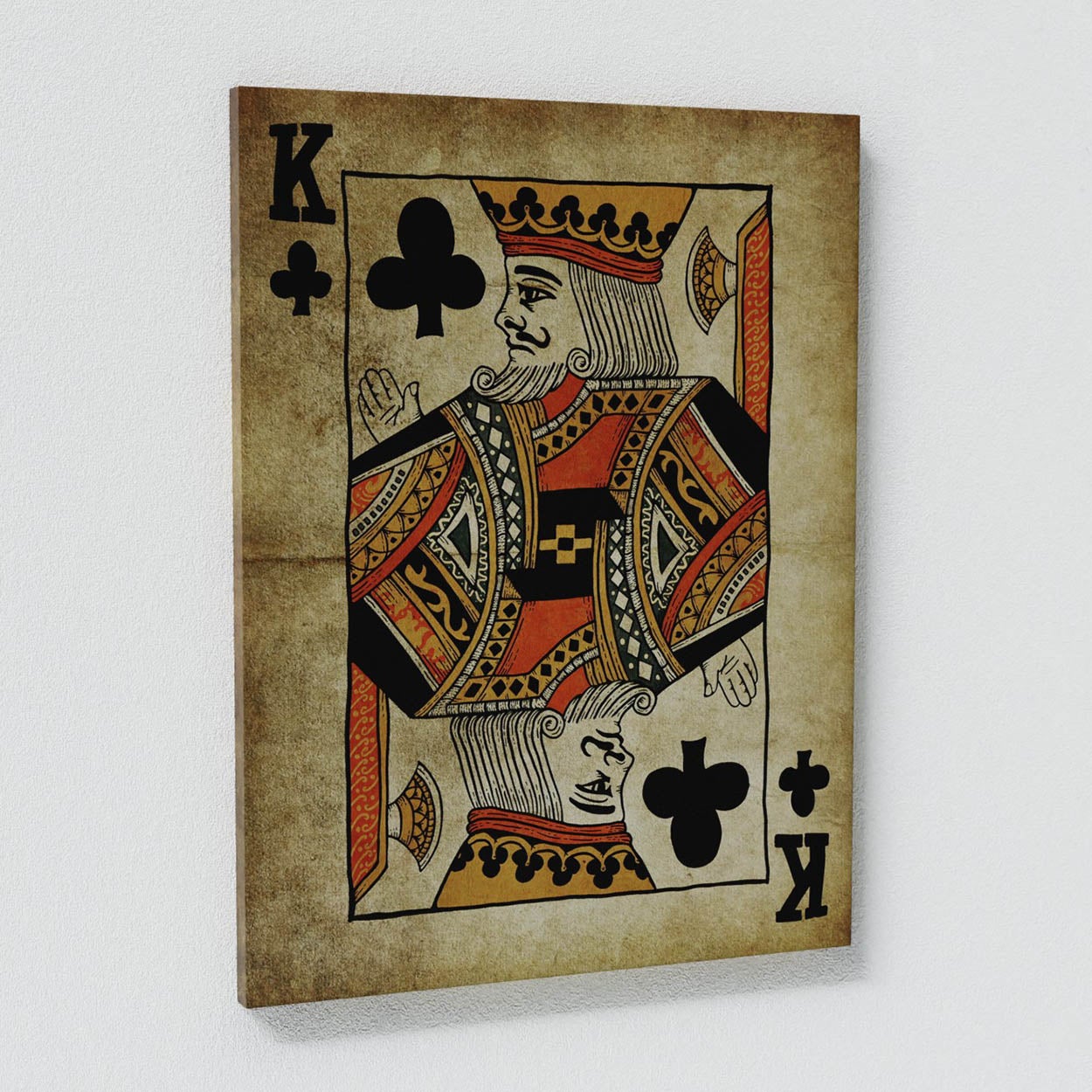 King Card Club Wall Art