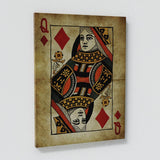 Queen Card Diamond Wall Art