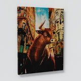 Bull & Bear Wall Street Wall Art