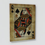 4 Set Playing Cards Wall Art